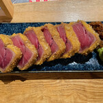 烏森百薬 - マグロのカツ（中トロ）