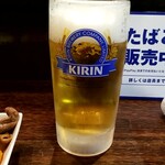 なおじん - 生ビール：650円