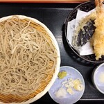 そば処 紫葉庵 - 天付きそば