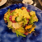 R1 TOKYO Bar&Restaurant - コースのサラダ