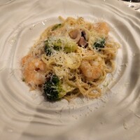 R1 TOKYO Bar&Restaurant - コースのシーフードスパゲティ(アーリオオーリオ)
