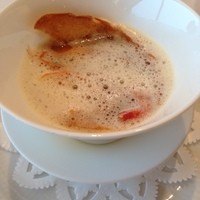 フランス料理 プリドール - 魚介のスープ