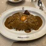 インデアンカレー - カレー830円にルー大200円とライス大50円とタマゴ50円　total1,130円