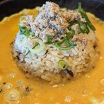 丸源ラーメン  - 鉄板玉子チャーハン(小→増量)(230303)