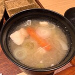 とんかつ けい太 - トン汁