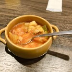 ピッツエリアバール　CACTUS　D'ORO - ミネストローネ