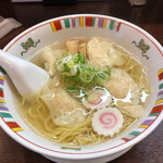 大文字 - 塩ワンタン麺。