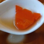 オーブ - 飾り切りした人参がシャキシャキ旨い。