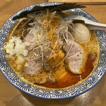 中華そば 笑歩 - ごまの辛いそば¥1,280＋大盛¥120