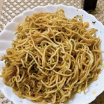 もりたや - 温めて天かすと青のり、白胡椒を加え混ぜた状態