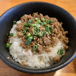 中華そば 甚七 - 肉そぼろご飯