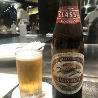 和黒 新神戸店 - ビール小瓶