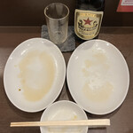 ヤマタニ餃子店 - ご馳走様の完食です♪