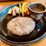 森のレストラン - ハンバーグ150g デミグラスソース