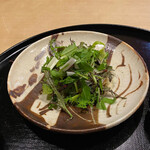 和ごころ 泉 - 焼物　鰆のサラダ仕立て