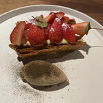 ビストロ ハマイフ - 苺のミルフィーユ