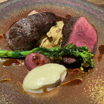 ビストロ ハマイフ - 南信州の鹿肉ロースト120g