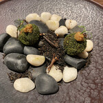 ビストロ ハマイフ - アミューズ（芋のコロッケ）