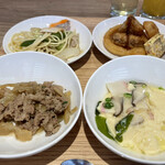 ホテルグローバルビュー八戸 - 十和田牛バラ焼き、茶碗蒸し