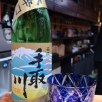 鮨匠 のむら - お酒⑨手取川　純米酒　名流　大辛口(静岡)
      米品種:兵庫県産山田錦&石川県産五百万石、精米歩合50%