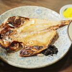 おさかな食堂 やまや - 金目鯛ひもの定食。