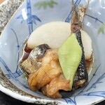 Gyotei Iwashi Chaya - いわし刺身定食 煮付