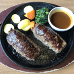 Denny's - 従業員イチオシランキング第一位！合格満場一致！　　　　　BEEFハンバーグステーキ［約200g]～選べるソース
                        1,280円（税抜1,164円）