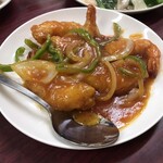 中華料理 桃園 - エビチリ