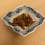 山玄茶 - 川エビとお豆の炊いたん