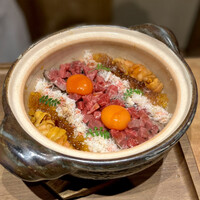 西麻布けんしろう - けんしろう飯 ～雲丹・いくら・蟹・ユッケ～