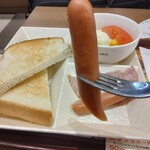 カフェ ド クリエ - ソーセージ