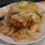 リンガーハット - 皿うどん（麺2倍）