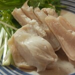 焼肉ホルモン ちゅらロース - ガツ刺し！プリップリ！