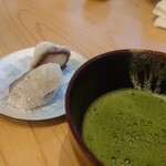 割烹 勘べえ - 甘味とお抹茶