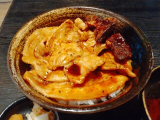 Butalian Restaurant - 豚丼＋レバカツ