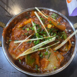 印度屋キッチン・ダバ - マトンチリ 4辛口