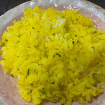 印度屋キッチン・ダバ - ライスをサフランライスに変更¥＋150