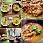 スプーンソング - 【2022年12月29日(木)】〈私〉有頭エビのタミルときのこプラオ、〈娘〉鱈のマッパスときのこプラオ