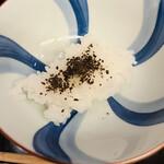 山玄茶 - 三杯目は昆布塩で♪