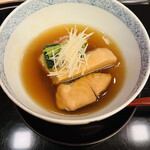 山玄茶 - 厚揚げと筍と桜鯛