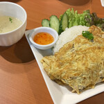 Changthai restaurant - 豚ひき肉入りタイ風卵焼き　