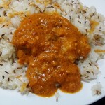 The Kitchen&CAFE - ジーラライスにキーマカレーをかけて