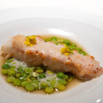 レストラン オオツ - 2023.3 駿河湾産ラングスティーヌ イタリア産グリンピース