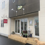 caffe e cane - ラブラちゃん（茶）いらっしゃいませ