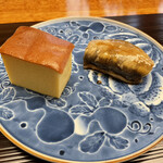 一心鮨 光洋 - カステラのような玉子焼き。