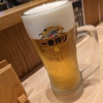 ソバキチ - 生ビール