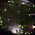 秋田牛玄亭 - ワカメスープ　580円