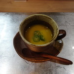 御料理 寺沢 - かぼちゃのすり流し