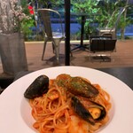 Cafe Restaurant Ruscello - ペスカトーレ。1500円