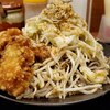 Karayoshi - 野菜増し盛りつけ汁そば（唐揚げ・味玉付き）